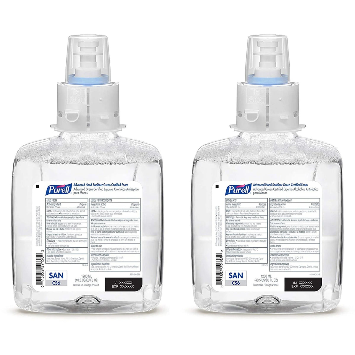 PURELL® Hand Sanitizer Foam Refill - Fragrance-free - 1.27 Quart - Hygienic Care - Skin Dispensers & Refills
