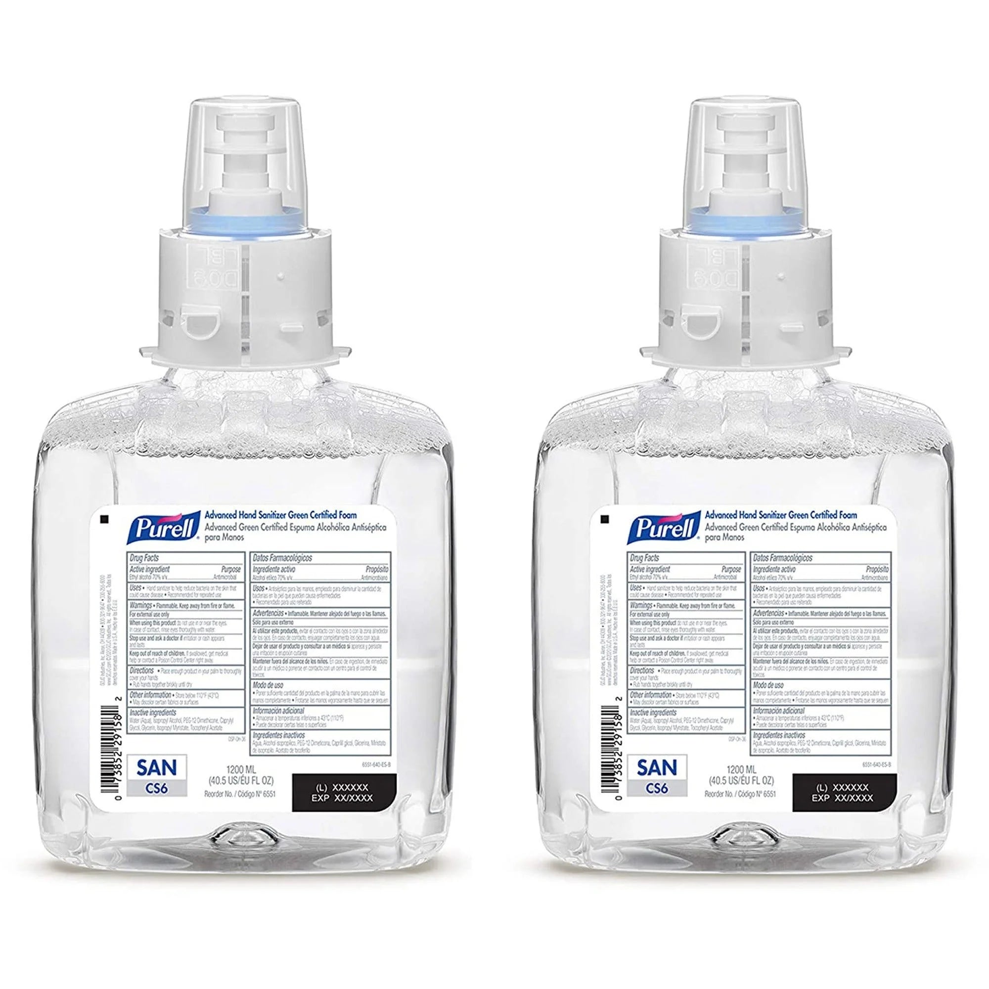 PURELL® Hand Sanitizer Foam Refill - Fragrance-free - 1.27 Quart - Hygienic Care - Skin Dispensers & Refills