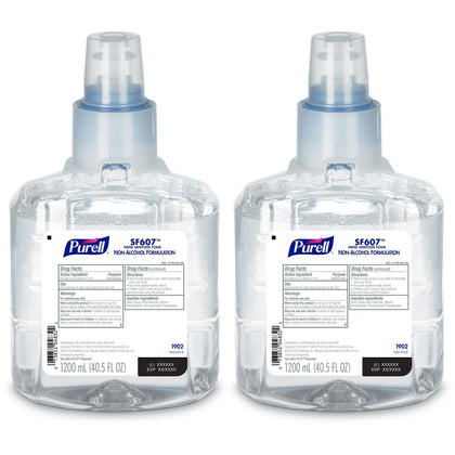 PURELL® Hand Sanitizer Foam Refill - Fragrance-free 1.27 Quart - Kill Germs Clear Formula - Sanitizers