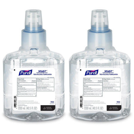 PURELL® Hand Sanitizer Foam Refill - Fragrance-free 1.27 Quart - Kill Germs Clear Formula - Sanitizers