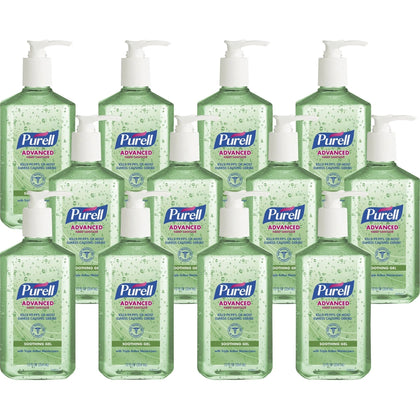 PURELL® Hand Sanitizer Gel: 12 fl oz Pump Bottle - Kills Germs - Non-sticky Formula - Sanitizers