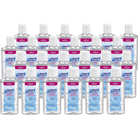 PURELL® Hand Sanitizer Gel: Moisturizing Dye-free - 4 fl oz - Flip Top Bottle - Sanitizers