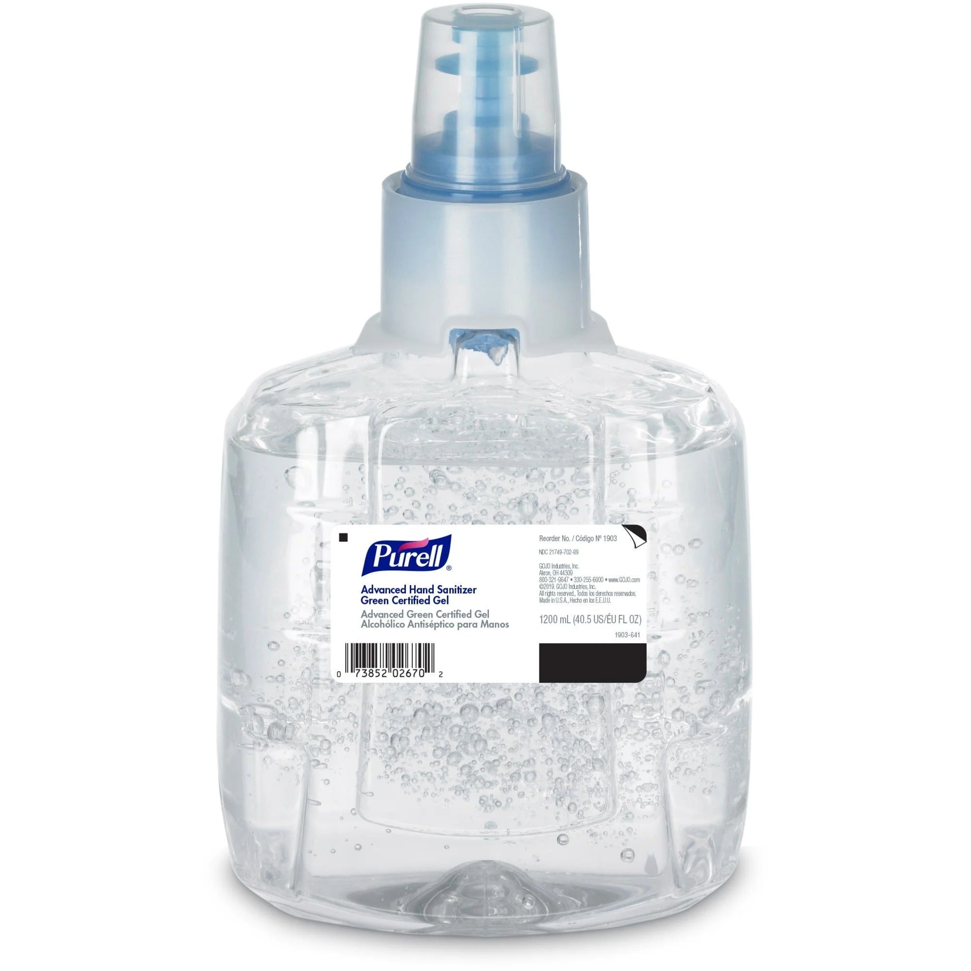 PURELL® Hand Sanitizer Gel Refill - 1.27 Quart for Hands-free Dispenser - Sanitizers