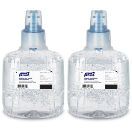 PURELL® Hand Sanitizer Gel Refill - 1.27 Quart - Hands-Free Dispenser - Kills Germs - Fragrance-Free Dye-Free