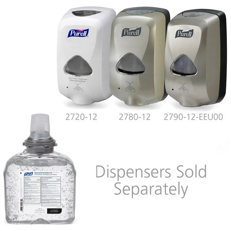 PURELL® Hand Sanitizer Gel Refill - 1.27 Quart - Kills Germs Moisturizing - Clear - 4/Carton - Sanitizers
