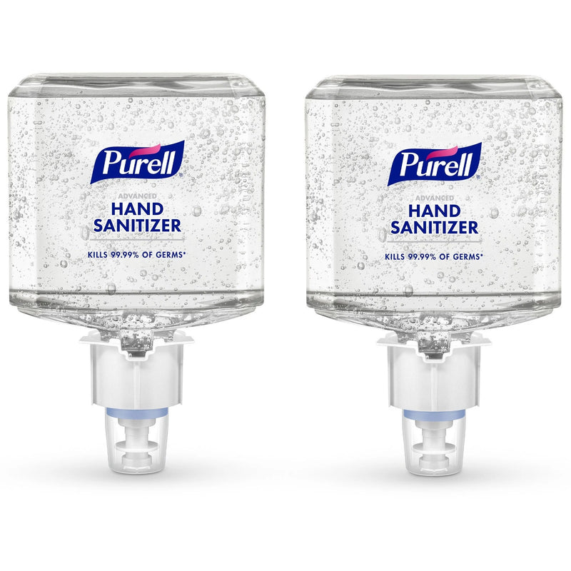 PURELL® Hand Sanitizer Gel Refill - 1.27qt - Bacteria Remover - Dye-free Hygienic (2 Pack) - Skin Care Dispensers &