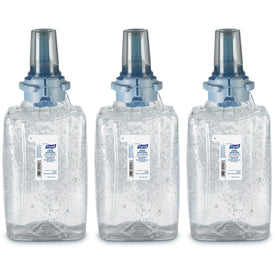 PURELL® Hand Sanitizer Gel Refill - Fragrance-free Dye-free - 1.27 Quart - 3/Carton - Sanitizers