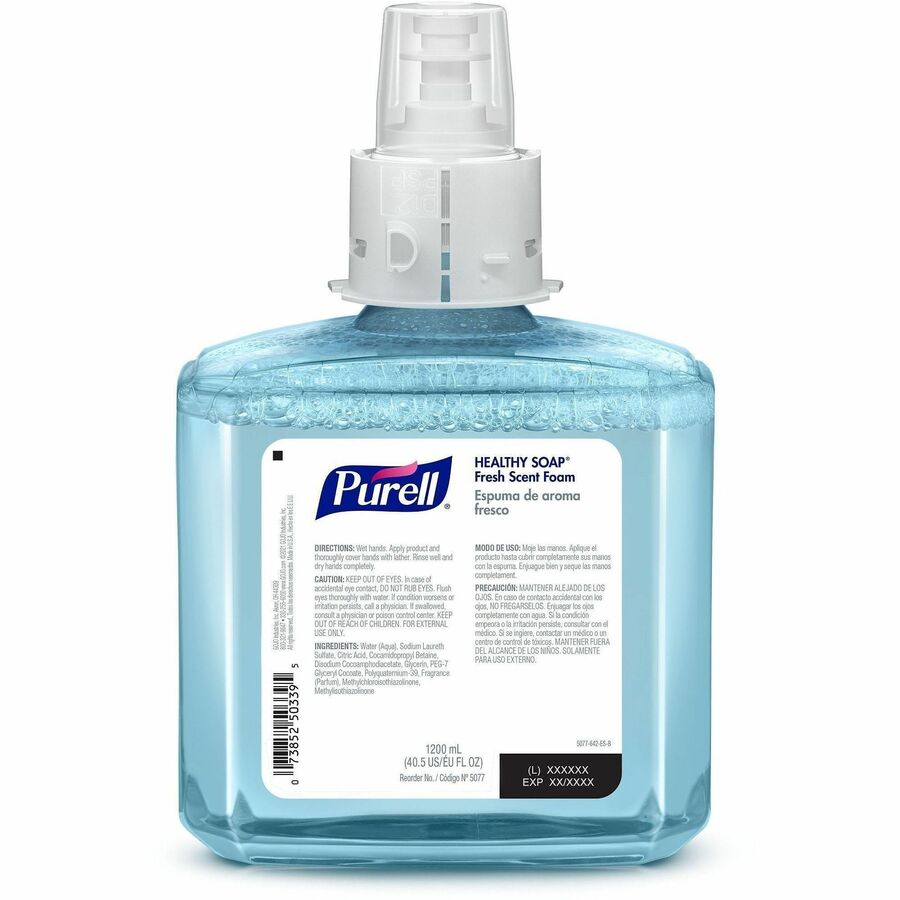 PURELL&reg; HEALTHY SOAP™ ES4 Fresh Scent Foam Refill - Rear