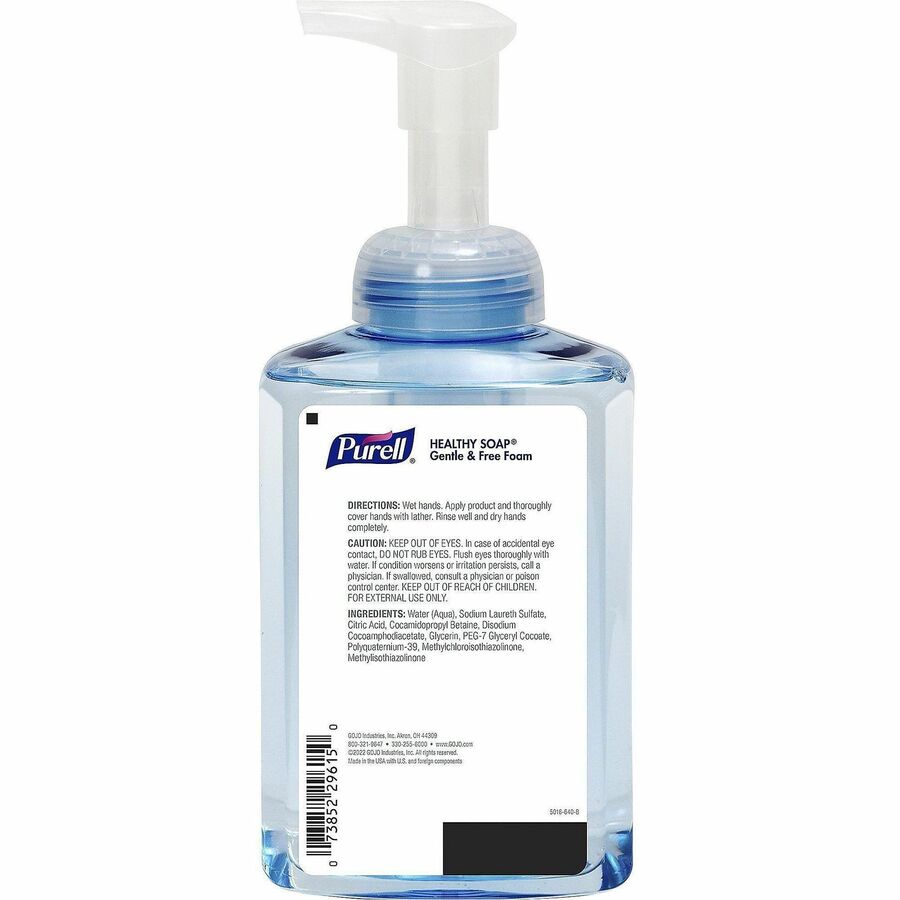 PURELL® HEALTHY SOAP Gentle & Free Foam - Rear