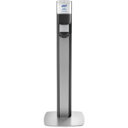 PURELL® MESSENGER ES6 Floor Stand with Dispenser - Graphite & Silver - Skin Care Dispensers Refills