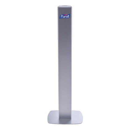 PURELL® Messenger ES8 Silver Panel Floor Stand with Dispenser - Skin Care Dispensers & Refills