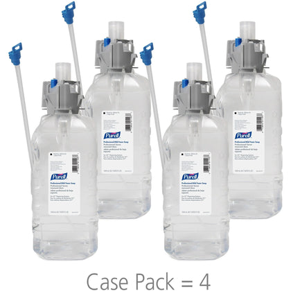 PURELL® Professional Mild Foam Soap Refill - Gentle Hand Cleanser - 1.59 Quart - Skin Care Dispensers & Refills