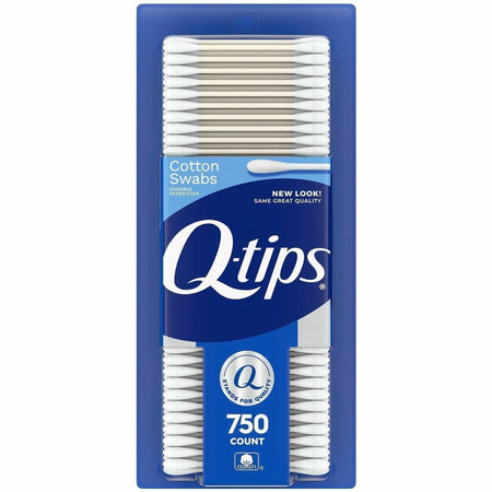Q-tips Cotton Swabs: White 750-Pack - Balls & Swabs