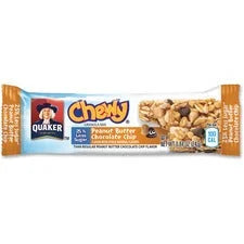 Quaker Oats Peanut Butter Choco Chip Granola Bars - 8/Box - Snacks