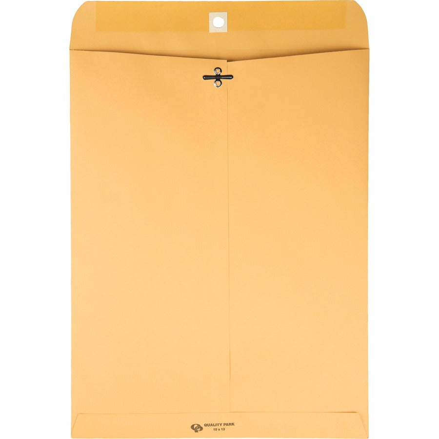 Quality Park 10 x 13 Extra Heavy-duty Clasp Envelopes - Rear