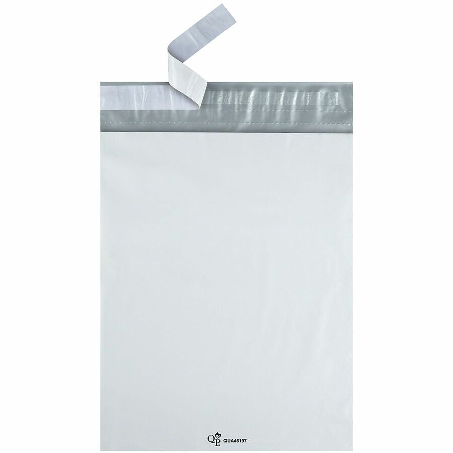 Quality Park 10 x 13 Poly Shipping Mailers with Self-Seal Closure - Rear