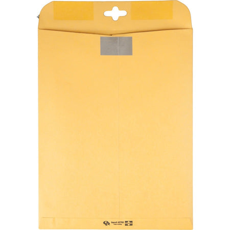 Quality Park 10 x 13 Postage Saving ClearClasp Envelopes with Reusable Redi-Tac™ Closure - Rear
