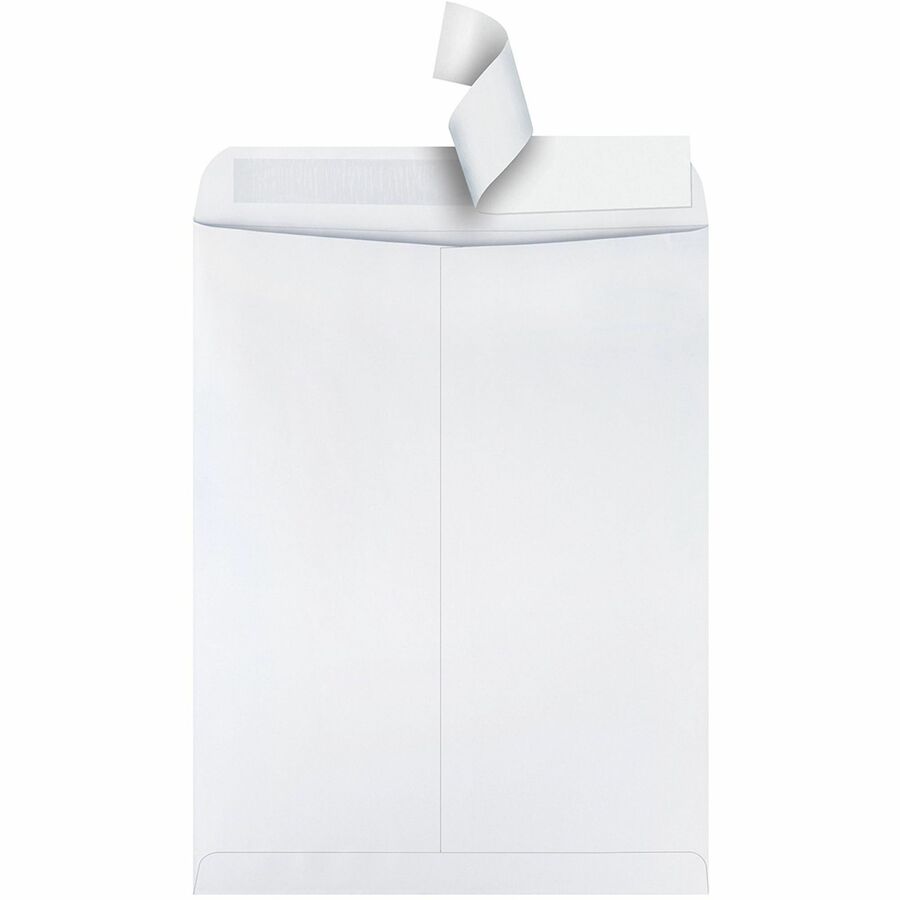 Quality Park 12 x 15-1/2 Catalog Mailing Envelopes with Redi-Strip&reg; Self-Seal Closure - Rear