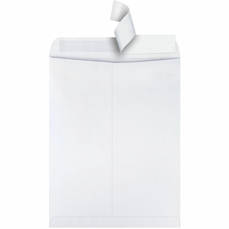 Quality Park 12 x 15-1/2 Catalog Mailing Envelopes with Redi-Strip&reg; Self-Seal Closure - Rear