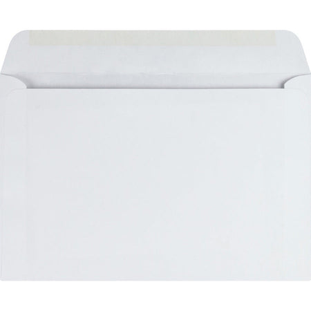 Quality Park 6 x 9 Booklet Envelopes with Open Side for Easy Insertion - Rear