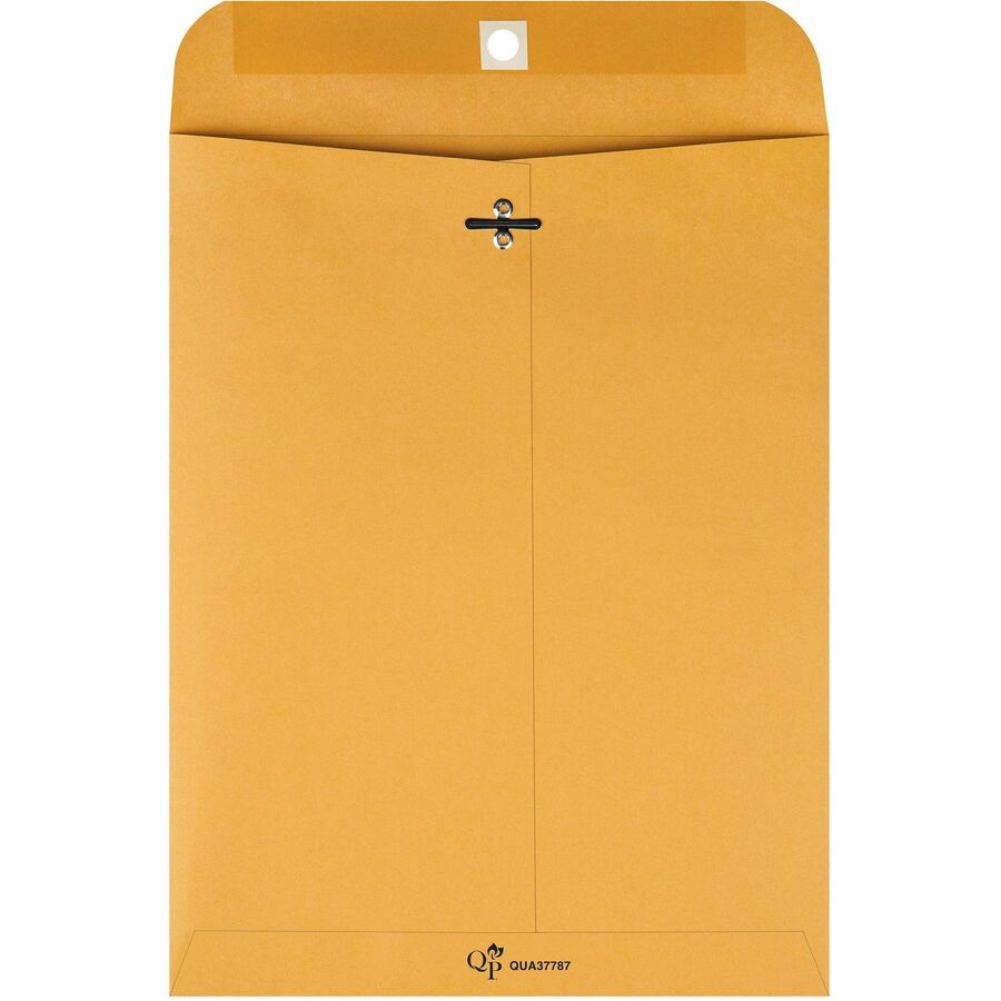 Quality Park 8-3/4 x 11-1/2 Extra Heavy-duty Clasp Envelopes - Rear