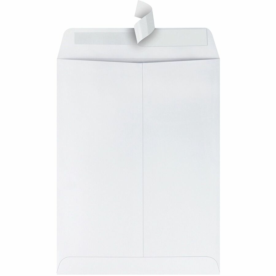Quality Park 9-1/2 x 12-1/2 Catalog Mailing Envelopes with Redi-Strip&reg; Self-Seal Closure - Rear