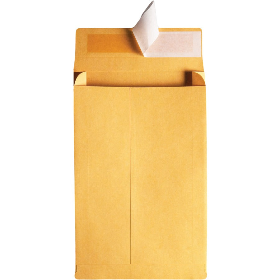 Quality Park 9 x 12 x 2 Expansion Envelopes with Self-Seal Closure - Rear