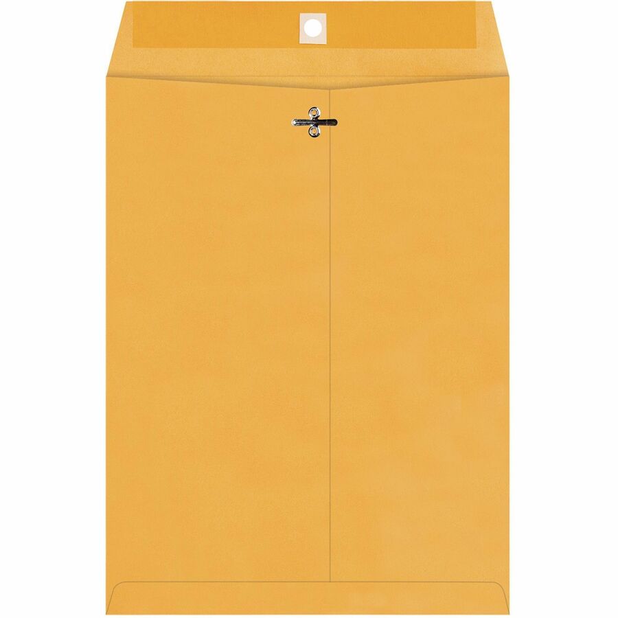 Quality Park 9 x 12 Heavy-duty Clasp Envelopes - Rear