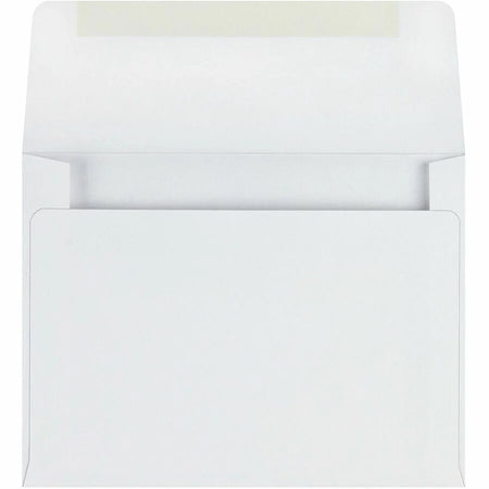Quality Park A2 Invitation Envelopes - White 4 3/8’’ x 5 3/4’’ - 500/Box - Stationery