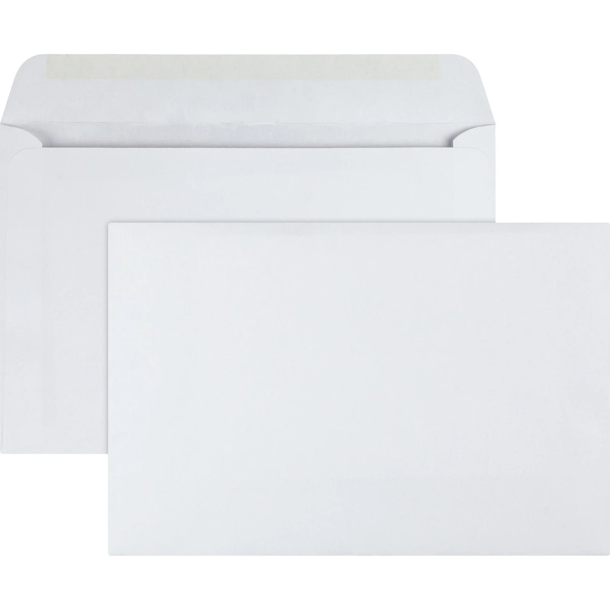 Quality Park Booklet Envelopes - Open Side for Easy Insertion - Catalog - 6 x 9 - White - 100/Box - Large Format