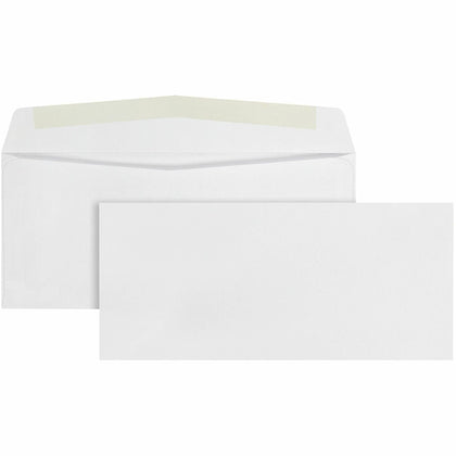 Quality Park Business Envelopes - #10 4 1/8’’ x 9 1/2’’ - 24 lb - White - Wove - 1000/Box
