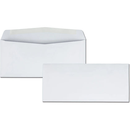 Quality Park Business Envelopes #10 - 4 1/8’’ x 9 1/2’’ - 24 lb - White - 500/Box