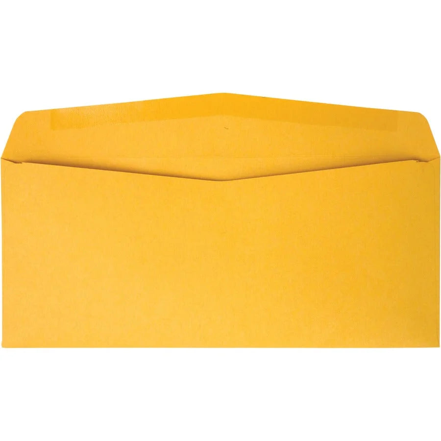 Quality Park Business Envelopes - #10 Kraft 4 1/8’’ x 9 1/2’’ - 28 lb - 500/Box