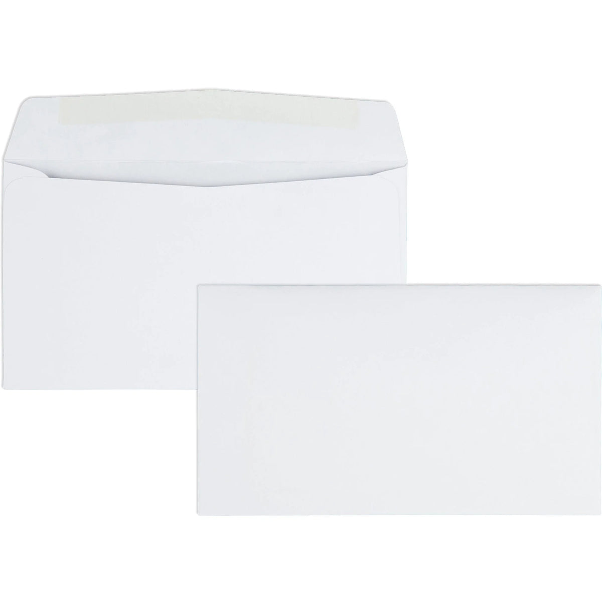 Quality Park Business Envelopes - #6 3/4 3 5/8’’ x 6 1/2’’ - 24 lb - White - 500/Box