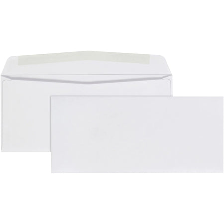 Quality Park Business Envelopes - #9 Size White Wove 24 lb - 500/Box
