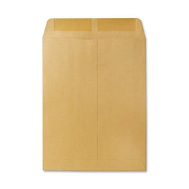 Quality Park Catalog Envelopes - #13 1/2 - 10 x 13 - 28 lb - Kraft - 100/Box - Large Format