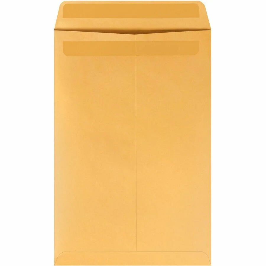 Quality Park Catalog Envelopes: Self-Seal Closure 10x15 28 lb - Kraft - 250/Box - Large Format / Envelopes