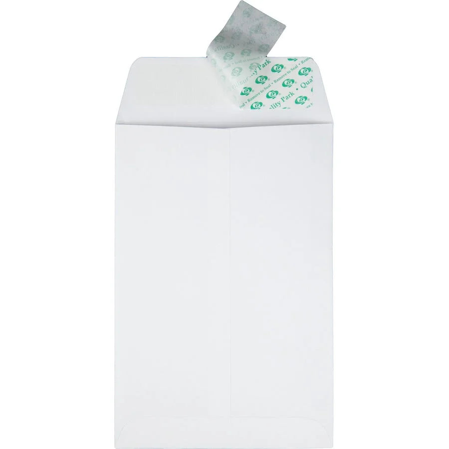 Quality Park Catalog Envelopes - Self-Seal Closure - 6x9 - White - 100/Box - Large Format