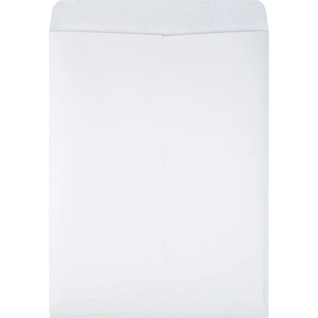 Quality Park Catalog Envelopes with Redi-Seal Closure - #13 1/2 - 10’’ x 13’’ - 28 lb - White - 100/Box - Large Format