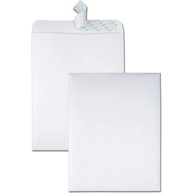 Quality Park Catalog Envelopes with Redi-Strip Closure - 10 x 13 - White Wove - 100/Box - Large Format
