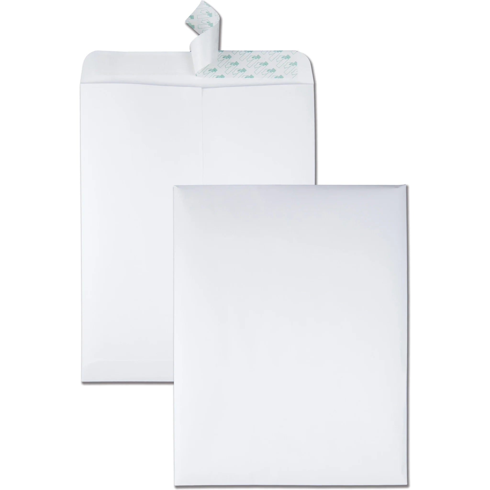 Quality Park Catalog Envelopes with Redi-Strip Closure - 10 x 13 - White Wove - 100/Box - Large Format