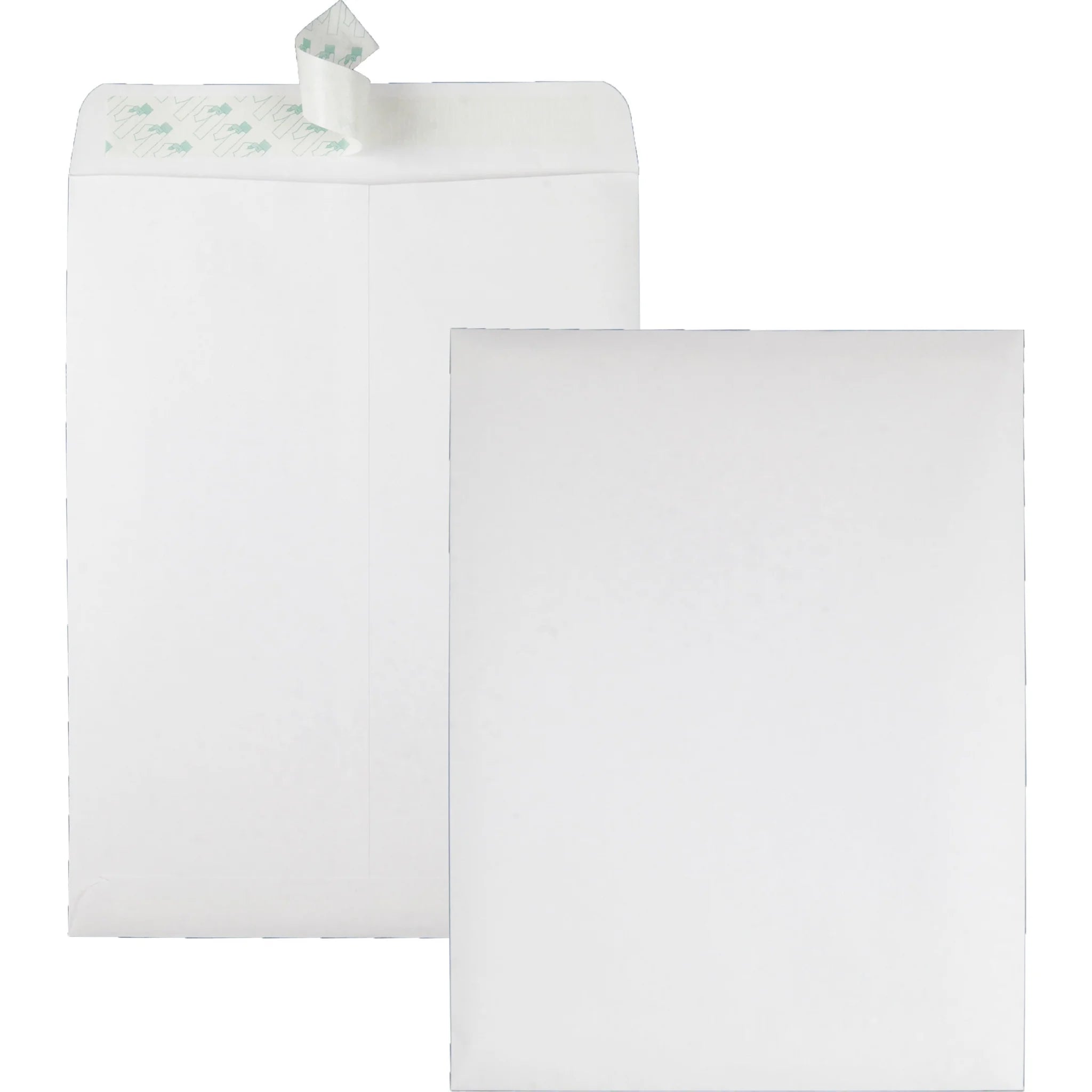 Quality Park Catalog Envelopes with Redi-Strip Closure - 9x12 - White Wove - 100/Box - Large Format
