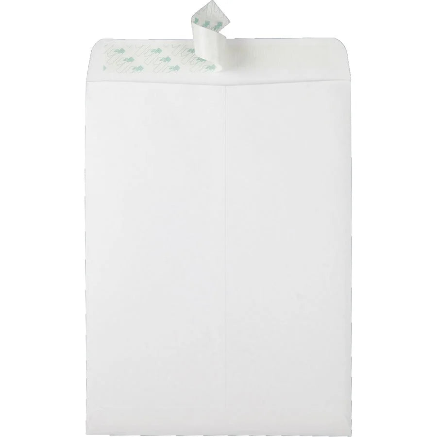 Quality Park Catalog Envelopes with Redi-Strip Closure - 9x12 - White Wove - 100/Box - Large Format