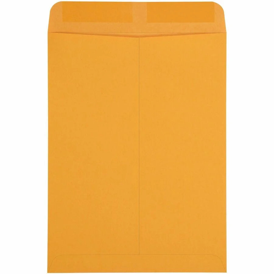Quality Park Catalog Mailing Envelopes - Heavyweight Kraft - 9x12 - 100/Box - Large Format