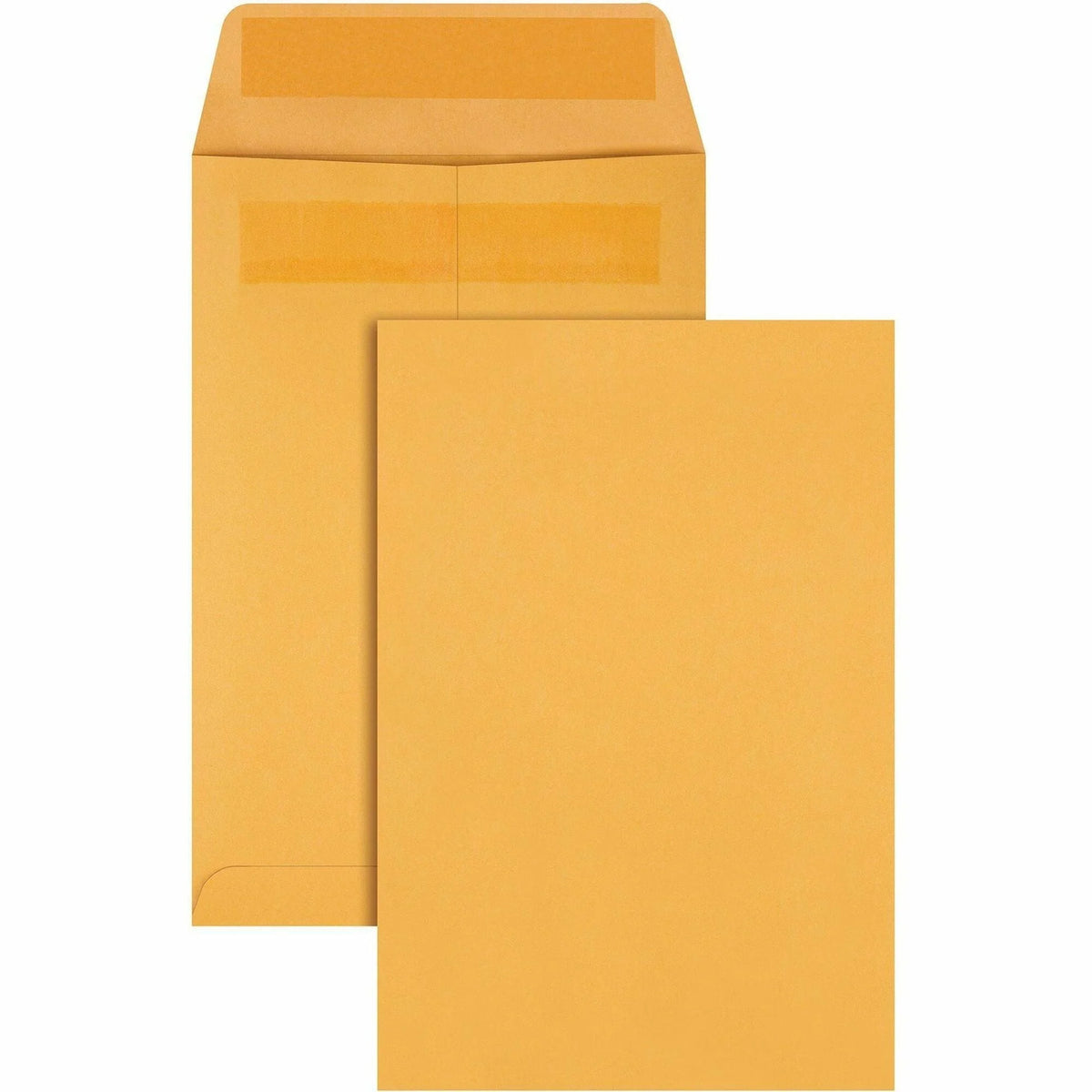 Quality Park Catalog Mailing Envelopes: Redi-Seal Closure 6-1/2 x 9-1/2 28 lb Kraft - 250/Box - Large Format / Envelopes
