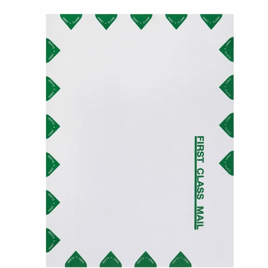 Quality Park Catalog Mailing Envelopes - Redi-Strip Self-Seal - 9x12 - 28lb - White - 100/Box - Large Format