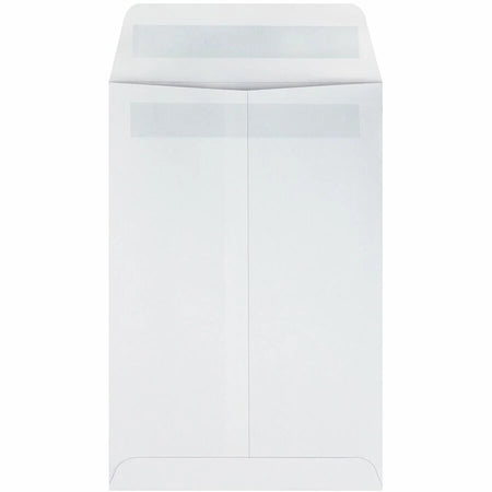 Quality Park Catalog Mailing Envelopes with Redi-Seal Closure - 6.5’’ x 9.5’’ - 28 lb - White - 100/Box - Large Format