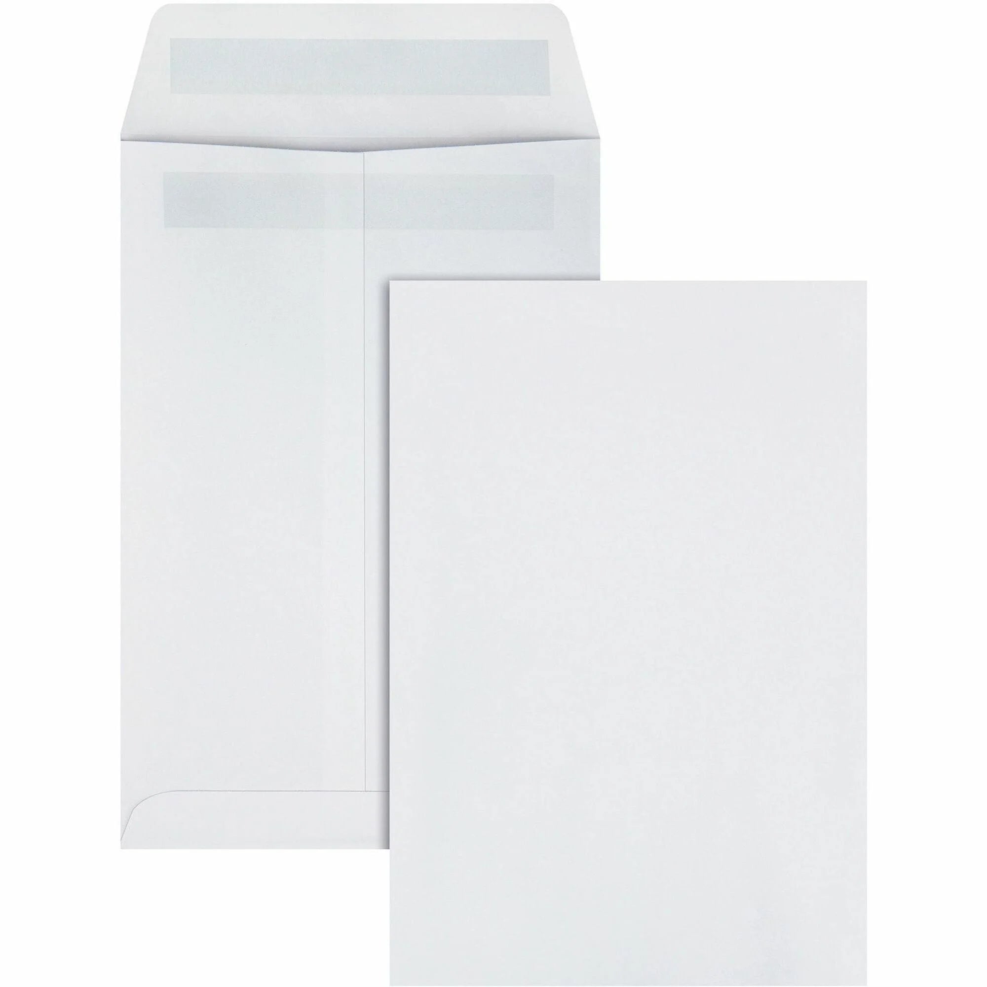 Quality Park Catalog Mailing Envelopes with Redi-Seal Closure - 6x9 - White Wove - 100/Box - Large Format