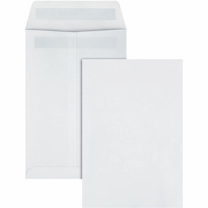 Quality Park Catalog Mailing Envelopes with Redi-Seal Closure - 6x9 - White Wove - 100/Box - Large Format