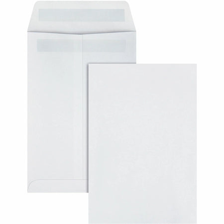 Quality Park Catalog Mailing Envelopes with Redi-Seal Closure - 6x9 - White Wove - 100/Box - Large Format